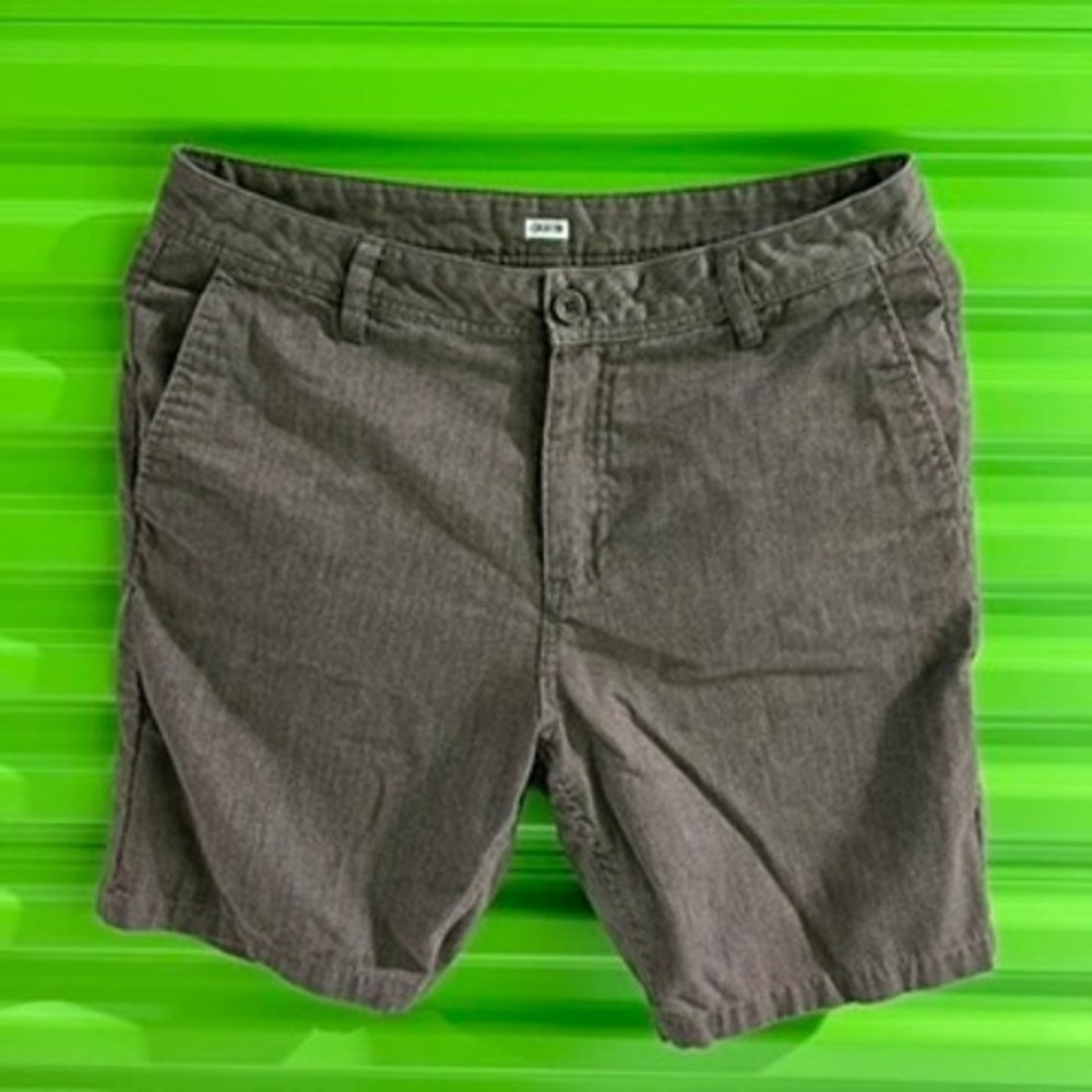 Katin USA Mens Hybrid Walk Shorts Brown Heathered Size 32 Surf Casual